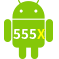 Aplicativo 555X para Android
