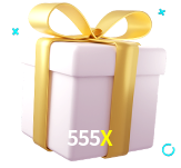 Receba seus bônus de boas-vindas no 555X